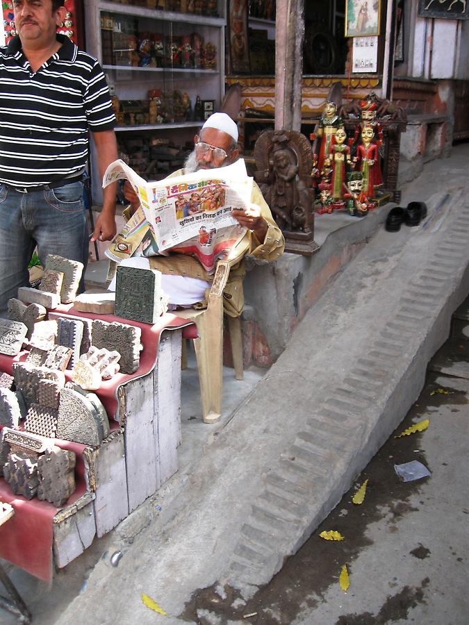 In the streets of Jaipur