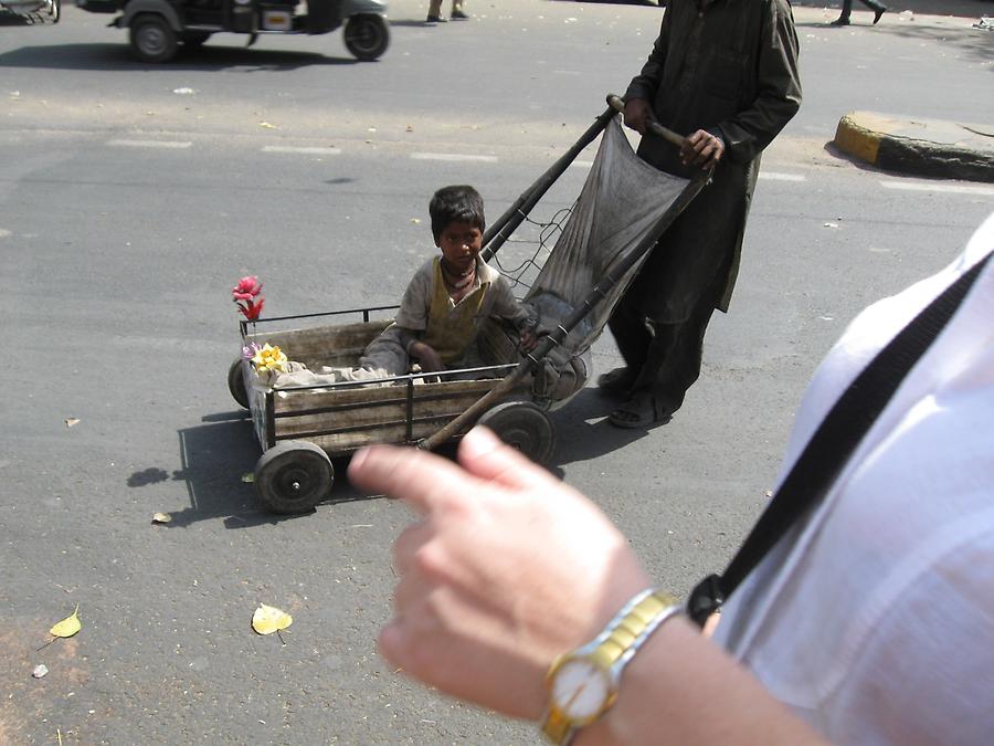 In the streets of Jaipur