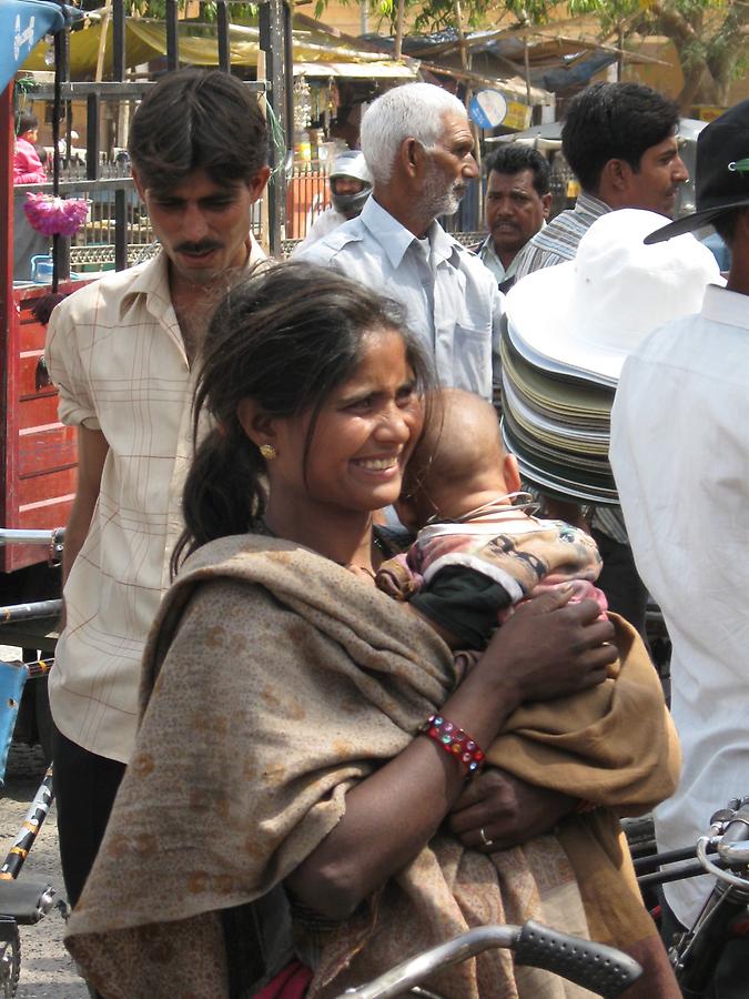 In the streets of Jaipur