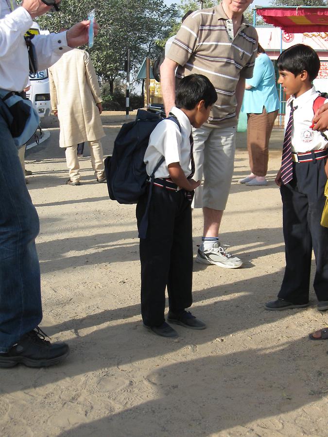 Pupils in Mandawa