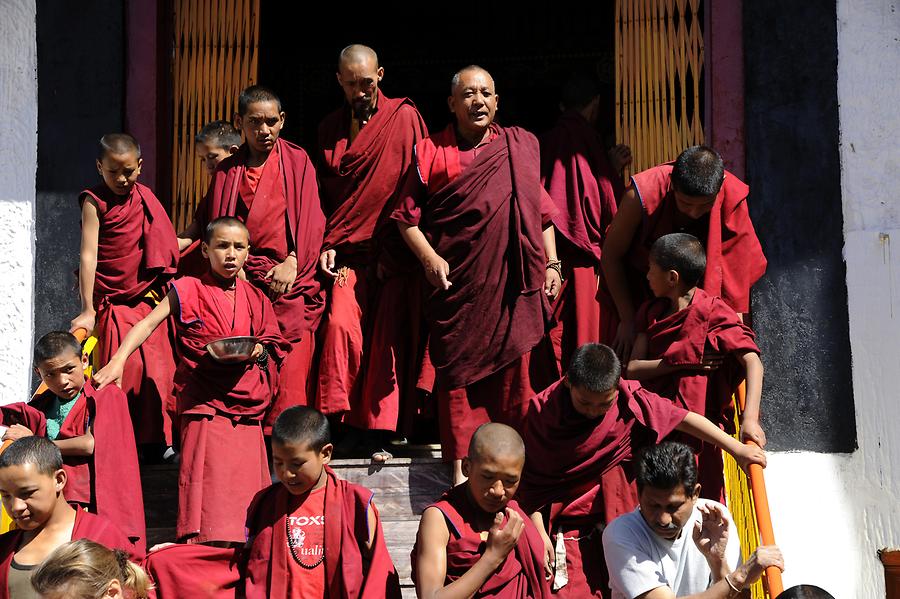 Ki Gompa - Monks