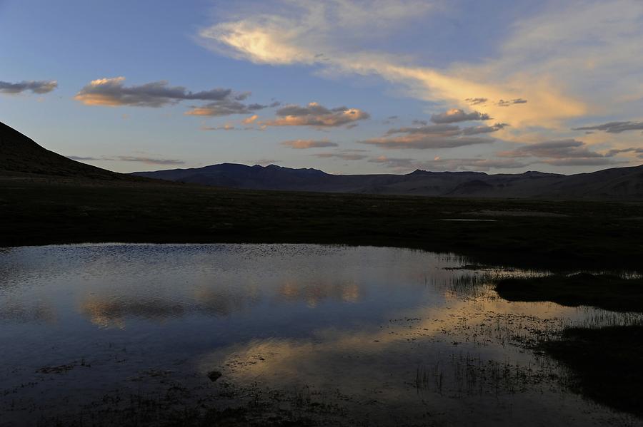 The Lake at Sunset