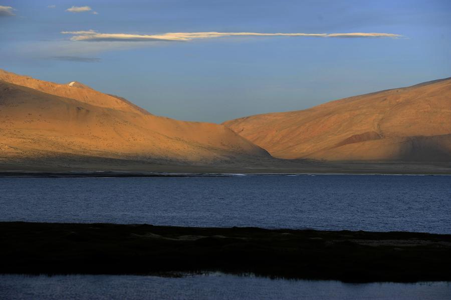 The Lake at Sunset