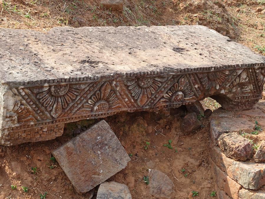 Udayagiri - Stone Carvings; Detail