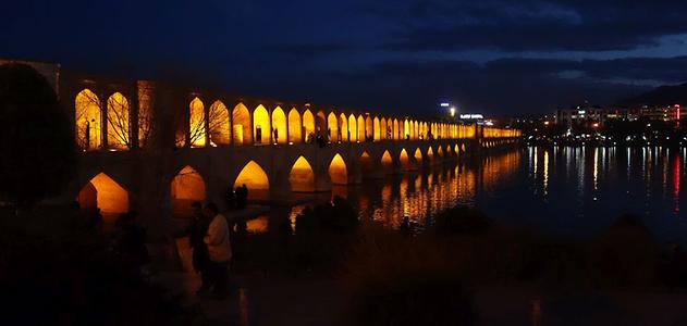 Bridges at night