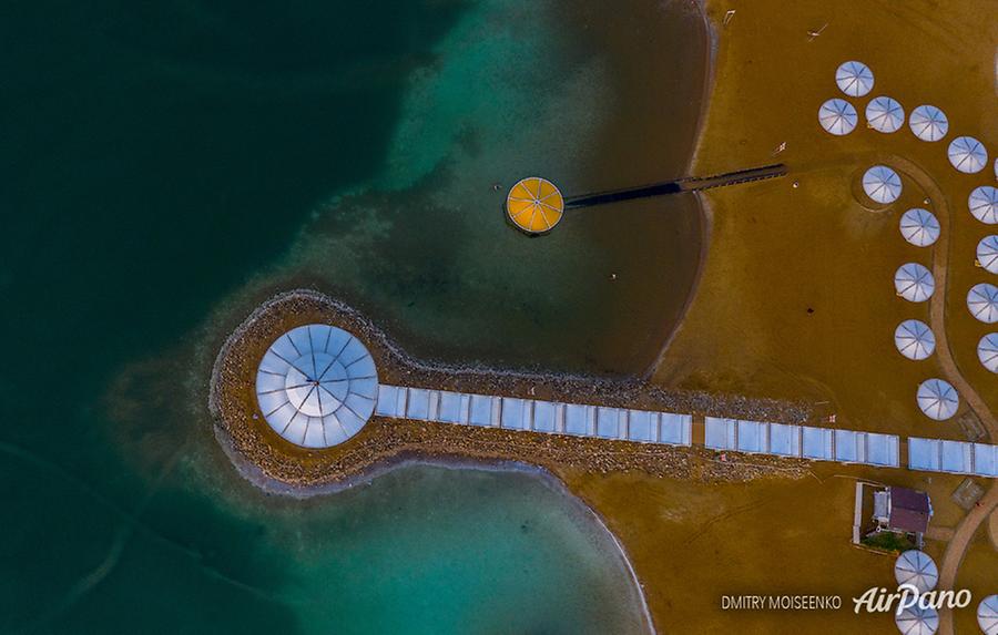 Dead Sea, Ein Bokek, Israel, © AirPano 