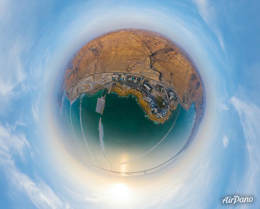 Dead Sea, Ein Bokek, Israel, © AirPano 