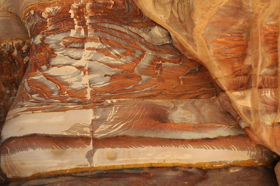 Rock art at Petra