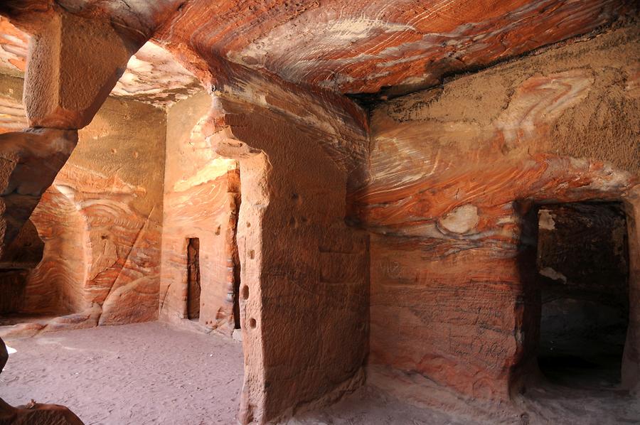 Rock art at Petra