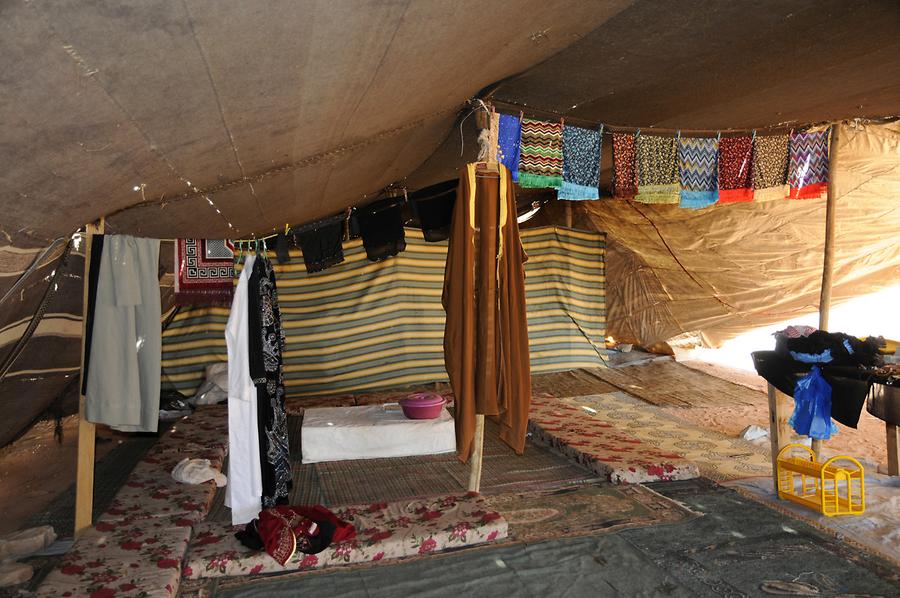 Bedouin tent