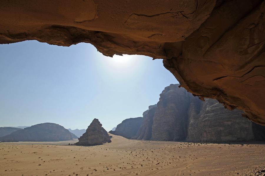 Twin bridge Wadi Rum