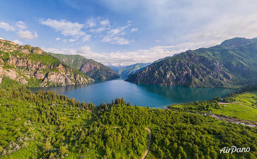 Lake Sary-Chelek, © AirPano 