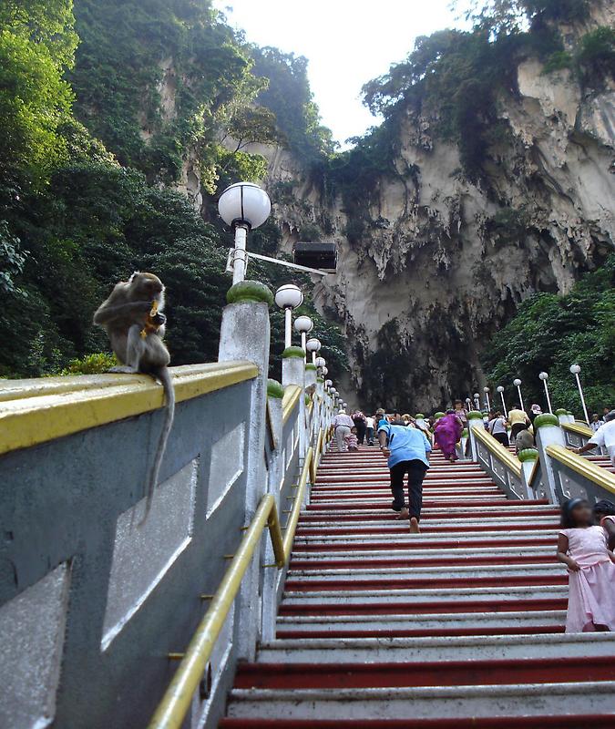 Stairs to Cathedral Cave