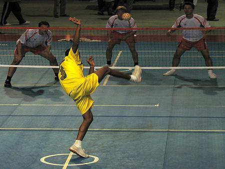 Sepaktakraw, Foto: source: Wikicommons unter CC 