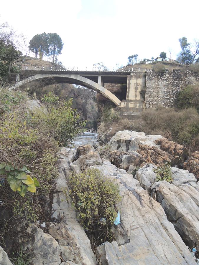 Bagmati Chovar Canyon modern bridge