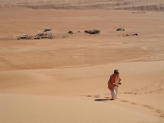 From Muscat into the desert