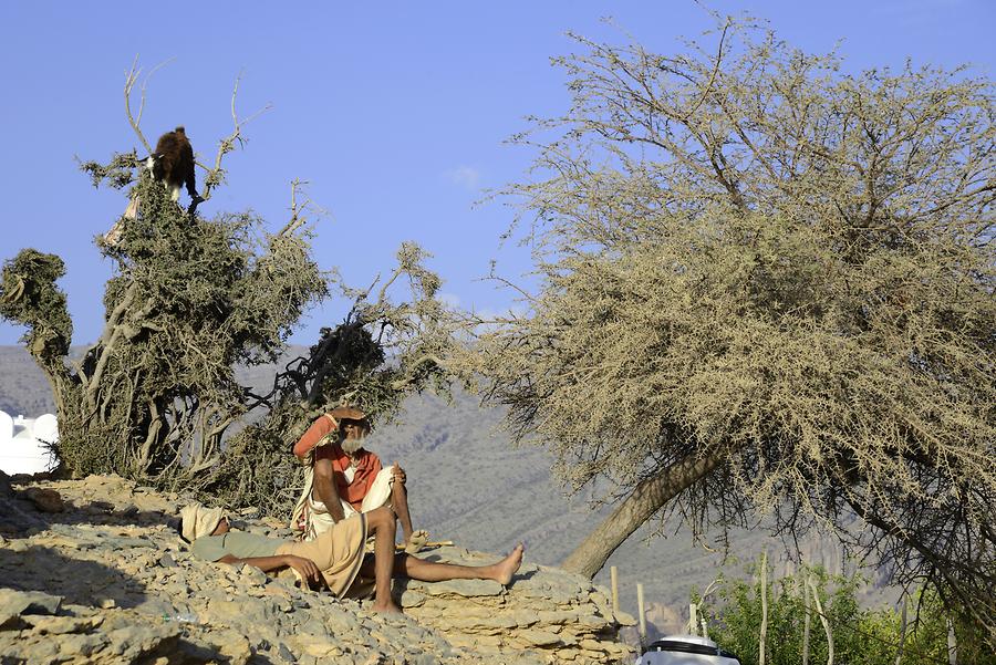 Jebel Shams - Bedouins