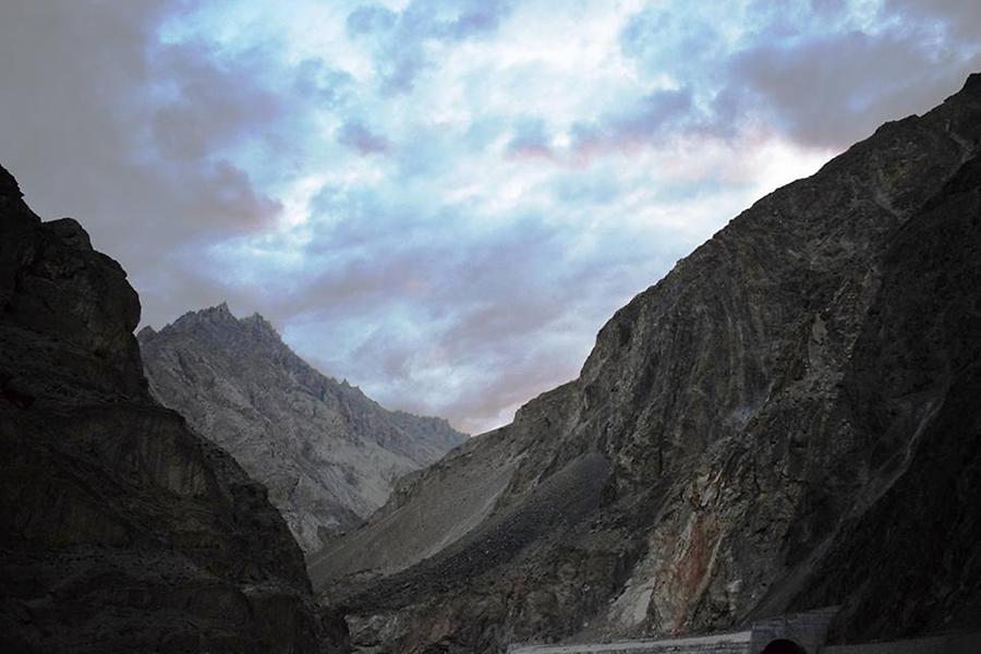 Mountains as seen from Gilgit Baltistan