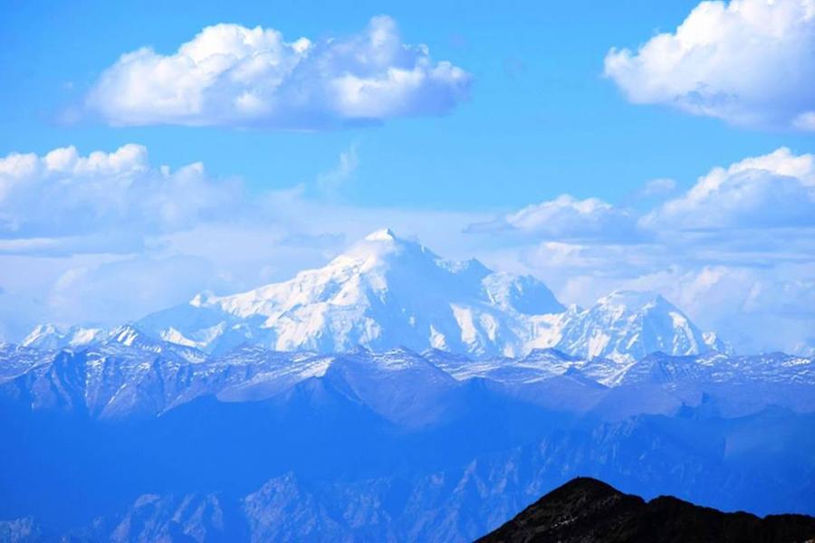 Mountains as seen from Khunjerab Pass