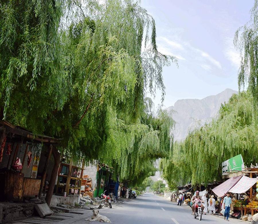 Streets in Hunza