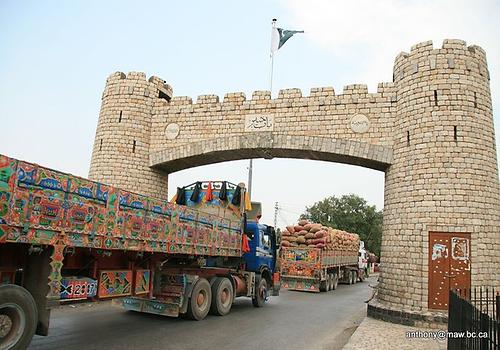 Khyber Pass, Photo: Anthony Maw, from Wikicommons 