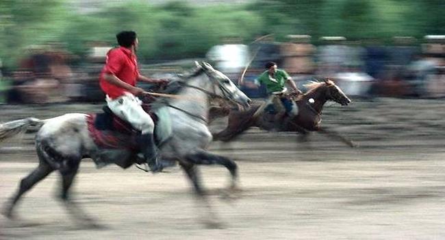 At Shandur Polo Festival, Photo: PhilippN, 2009; Wikicommons 