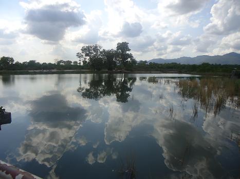 Clouds hover over the lake, Photo: Haris Naeem, 2015