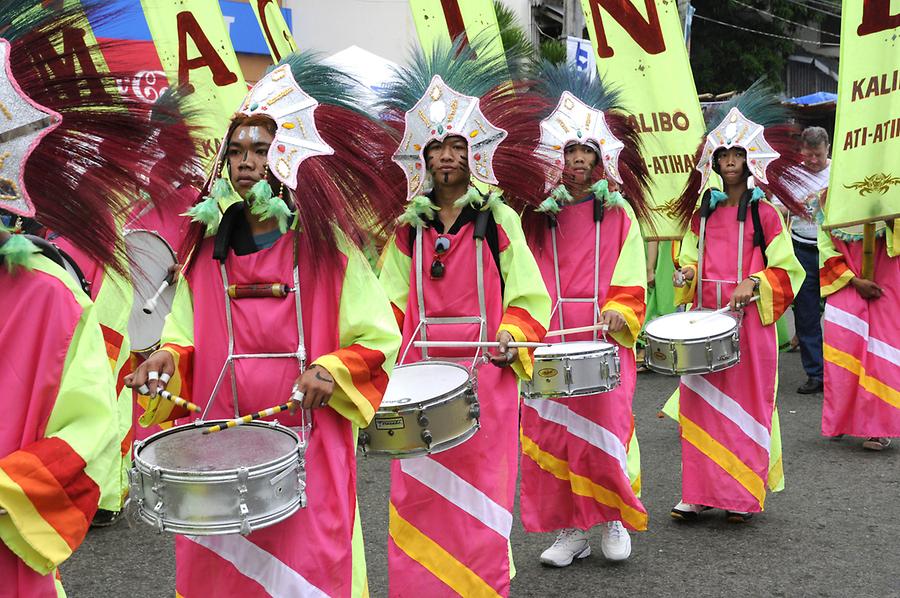 Ati Atihan parade of the tribes