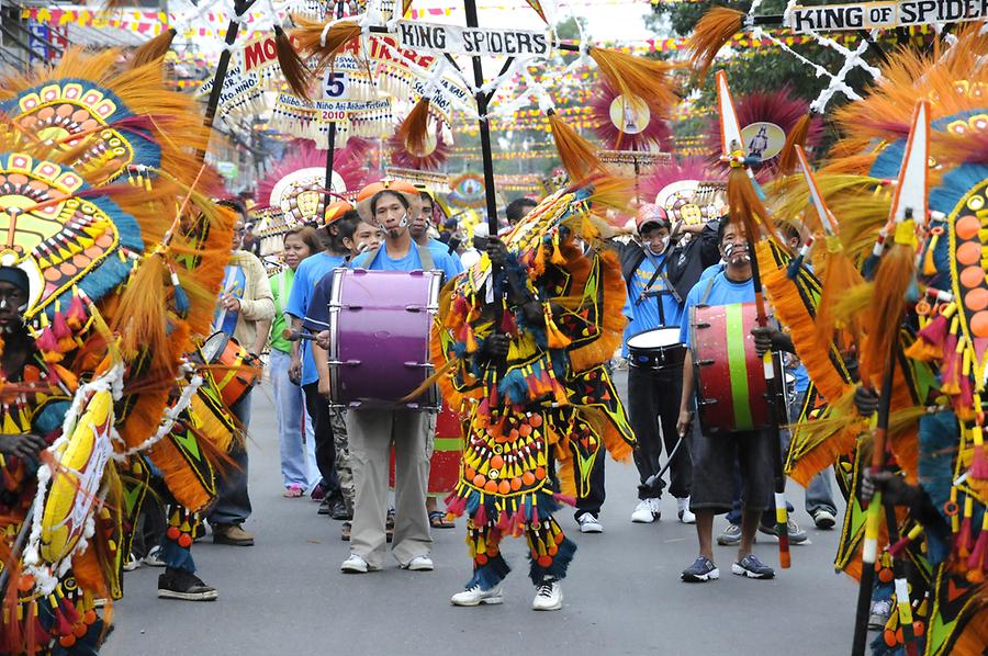 Ati Atihan parade of the tribes