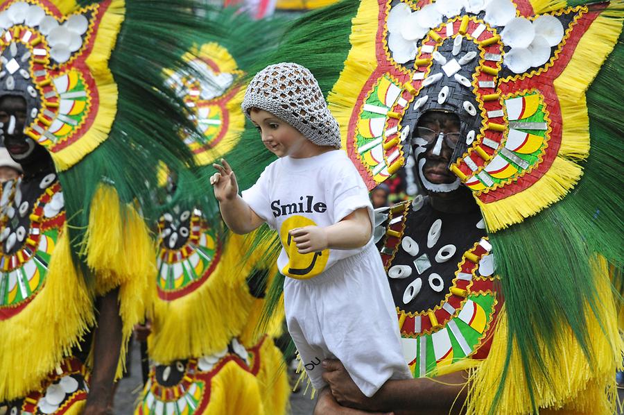 Ati Atihan parade of the tribes