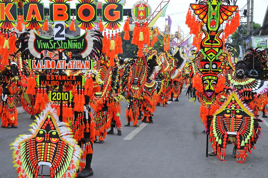 Ati Atihan parade of the tribes