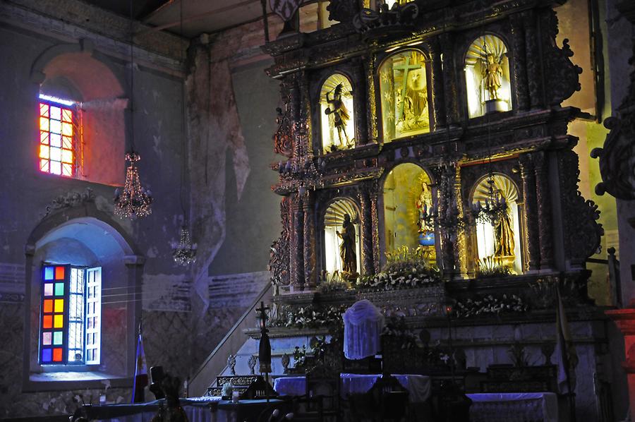 Inside the Baclayon Church