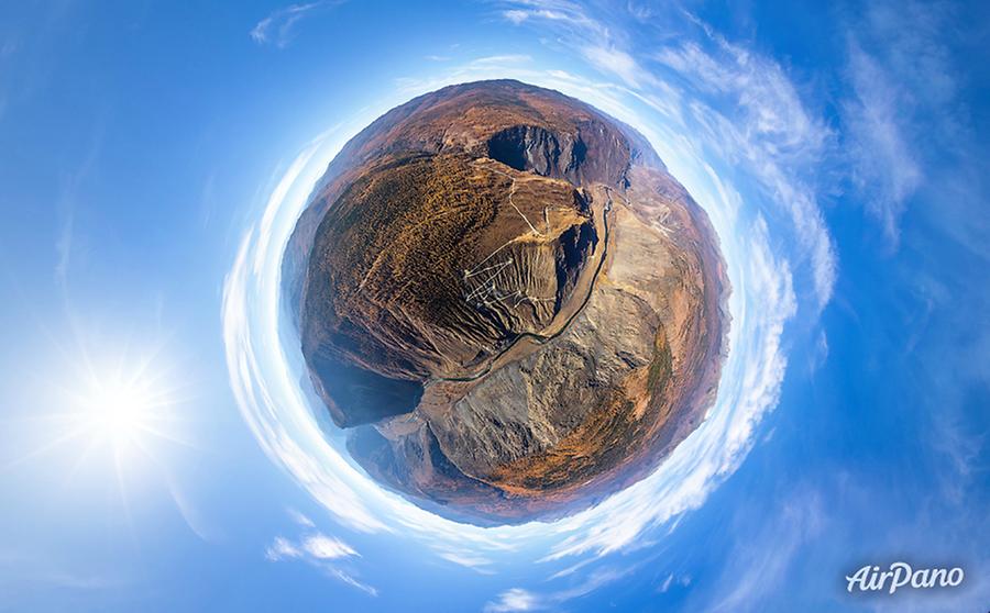 Katu-Yaryk Pass. Chulyshman River, © AirPano 