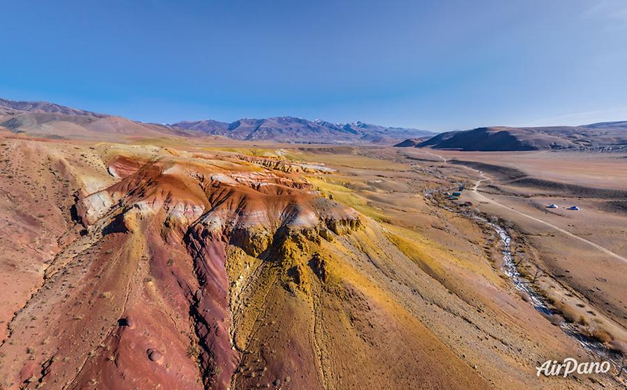 Colorful Mountains Mars 1, © AirPano 