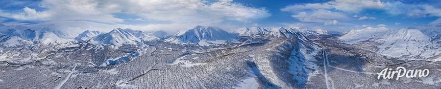 Snow Valley, Kamchatka, Russia, © AirPano 