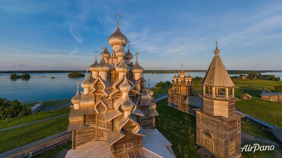 Kizhi Open Air Museum, Republic of Karelia, Russia, © AirPano 