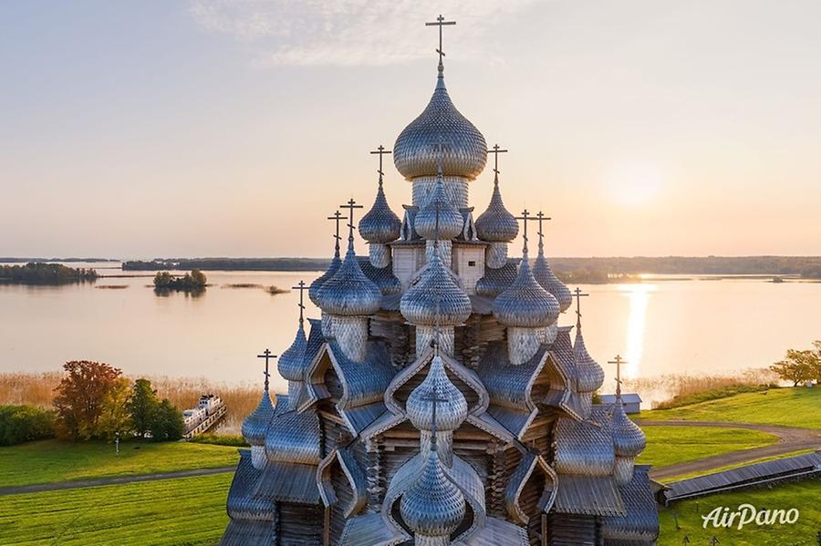 Kizhi Open Air Museum, Republic of Karelia, Russia, © AirPano 