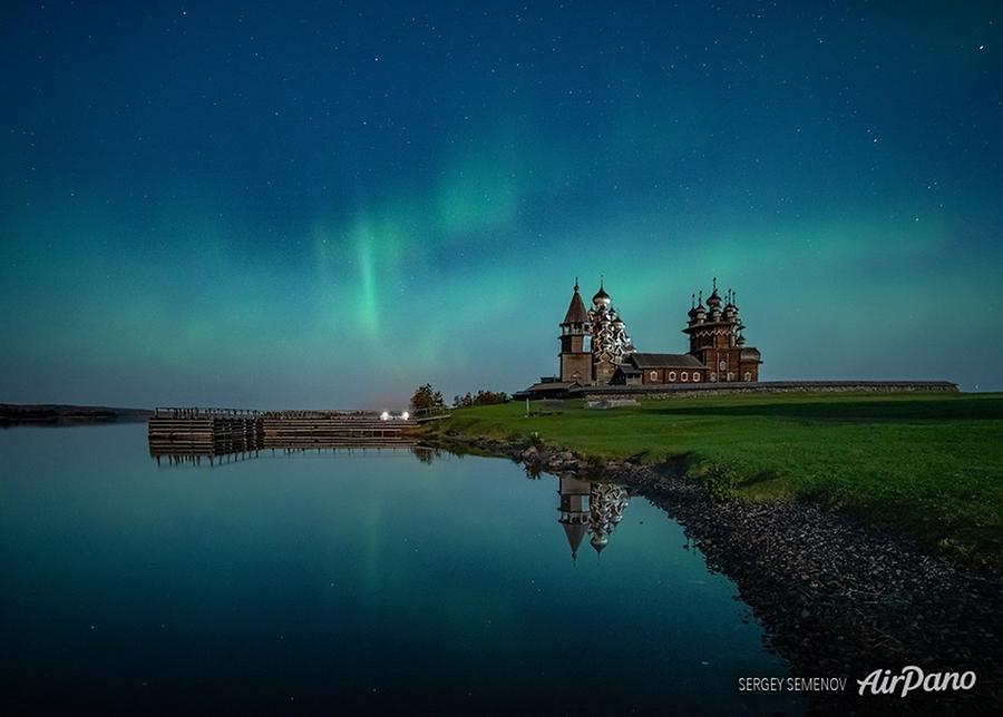 Kizhi Open Air Museum, Republic of Karelia, Russia, © AirPano 