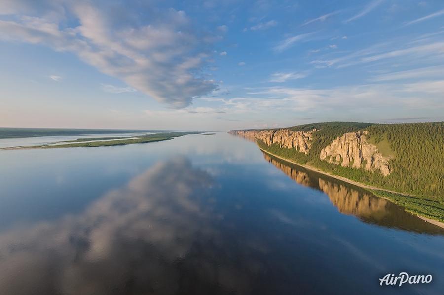 Above Lena river, © AirPano 