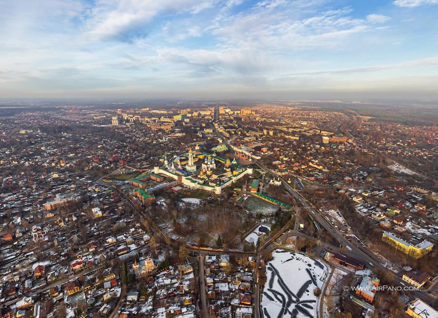 Bird_s eye view of Sergiyev Posad