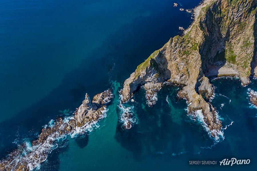 Aniva Lighthouse. Sakhalin Island, Russia, © AirPano 