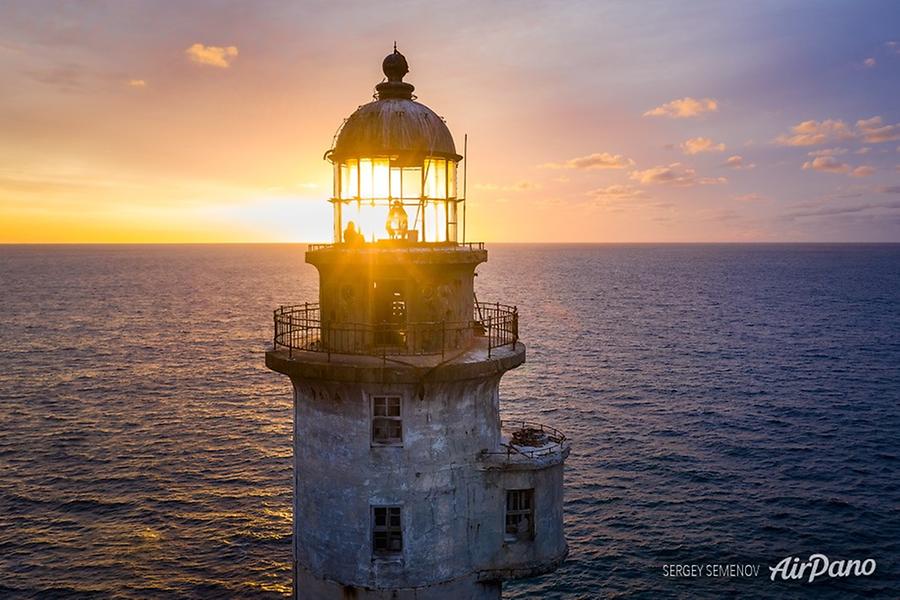 Aniva Lighthouse. Sakhalin Island, Russia, © AirPano 