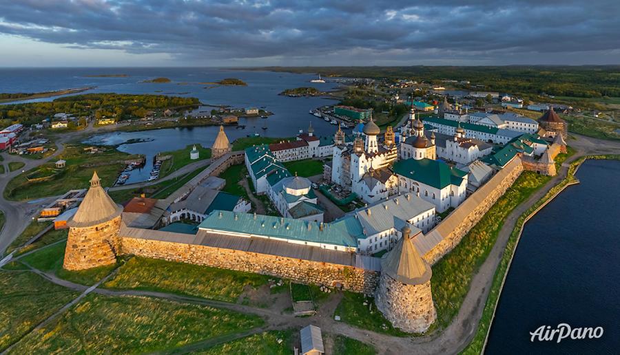 Slovetsky Monastery, Russia, © AirPano 