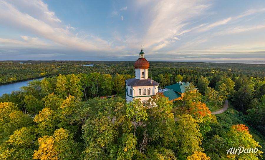 Ascension Church, lighthouse, © AirPano 