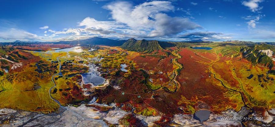 Uzon caldera, Kamchatka, Russia