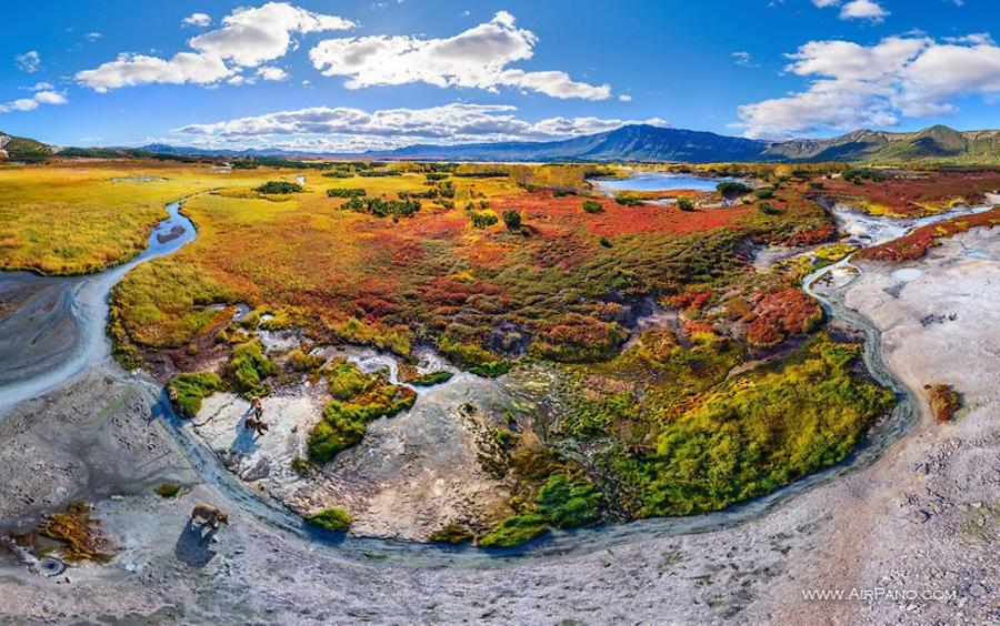 Uzon caldera, Kamchatka, Russia