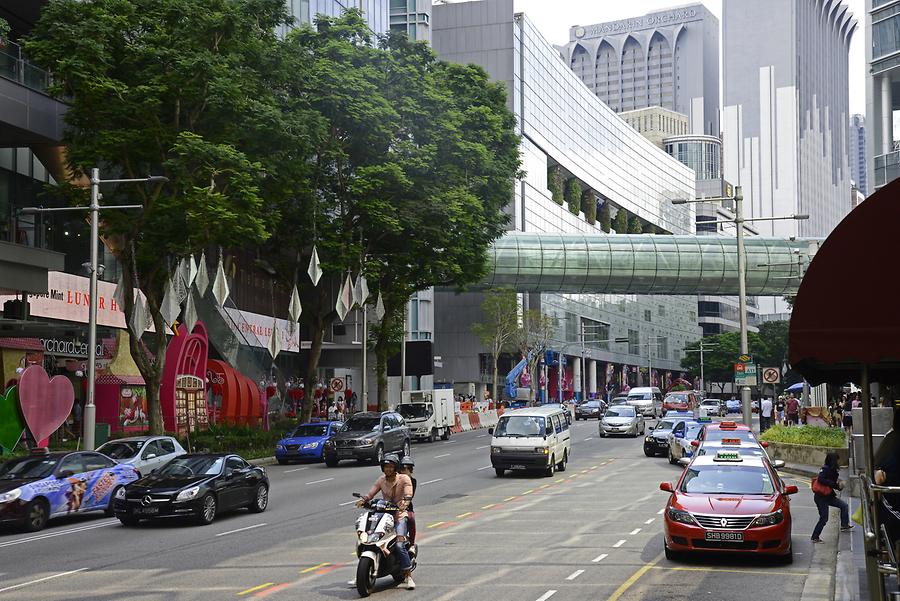 Orchard Road - Traffic