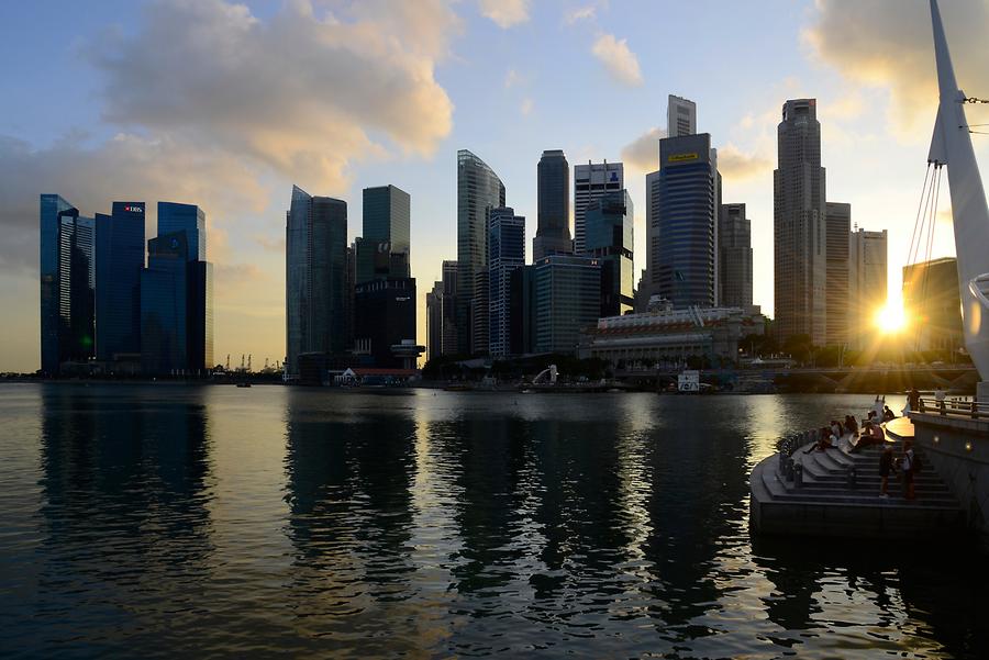 Marina Bay at Sunset