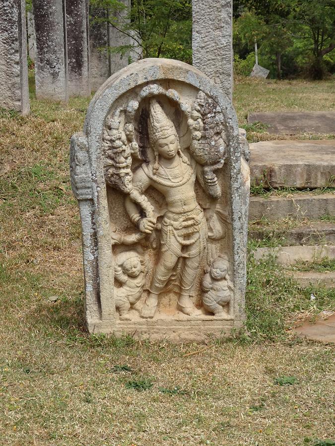 Anuradhapura - Ruins; Guard Stone