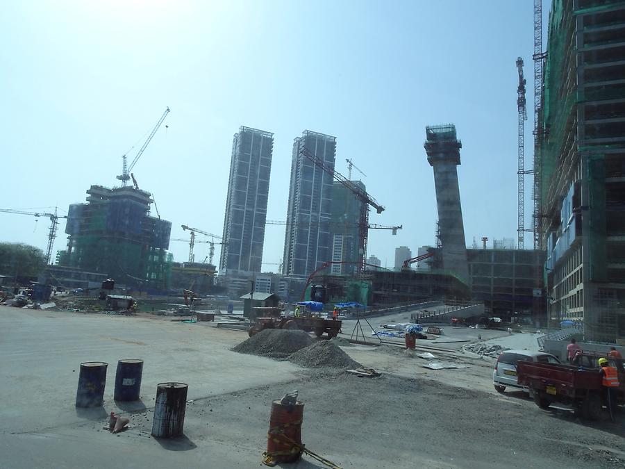 Skyscrapers under Construction